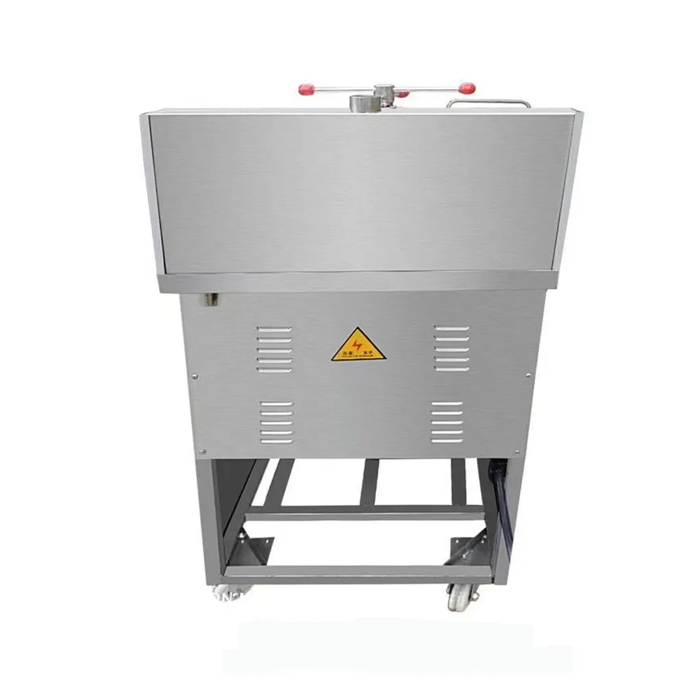 

Commercial Table Top Deep Fryer Single Tank Stainless Steel Induction Gas with Temperature Control for Kitchen Use