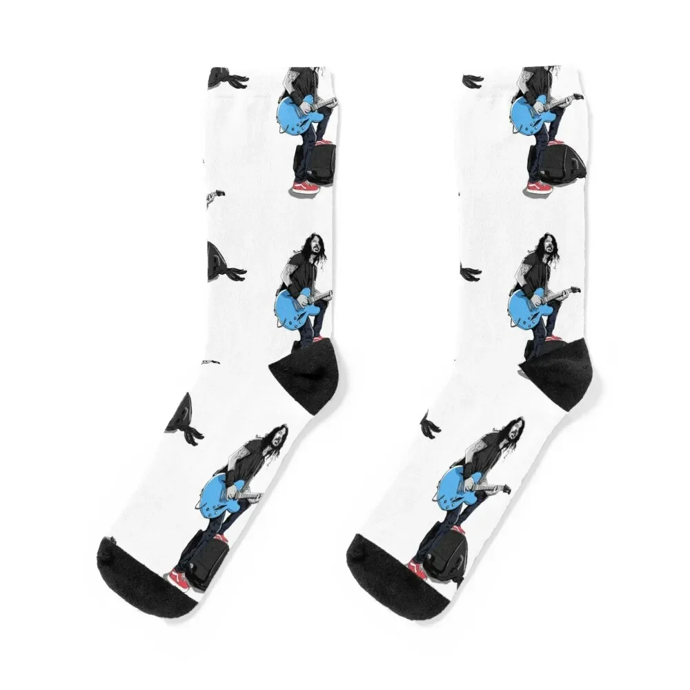 

Dave Grohl Socks floor funny gift Girl'S Socks Men's