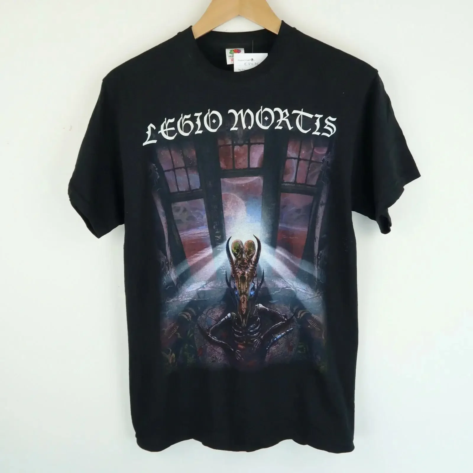 Legio Mortis 2011 Deadstock Vintage Retro Musik Rock Band T Shirt Gr S M E8677 vintage Washed Stylish Slightly Versatile Unisex