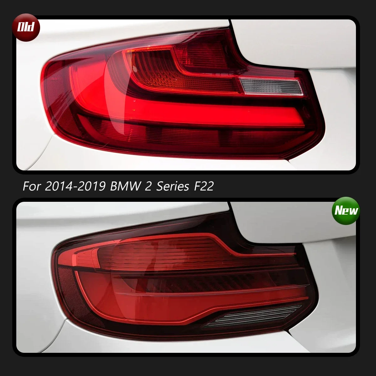 

TYPY новые светодиодные автомобильные задние фонари для BMW 2 серии F22, задние фонари 2014-2019, сигналы, автоаксессуары, динамические поворотные ходовые огни