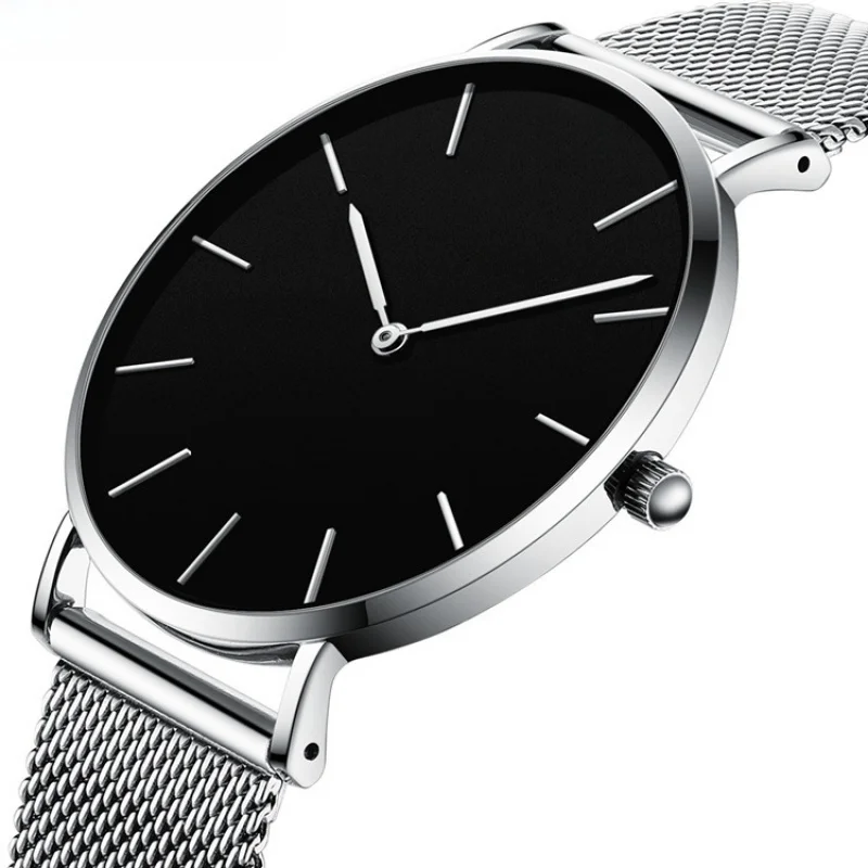 CRRJU/Kajun2185Men's Watch Watch Women's Fashion Couple Watch Simple Men's Watch Quartz Watch