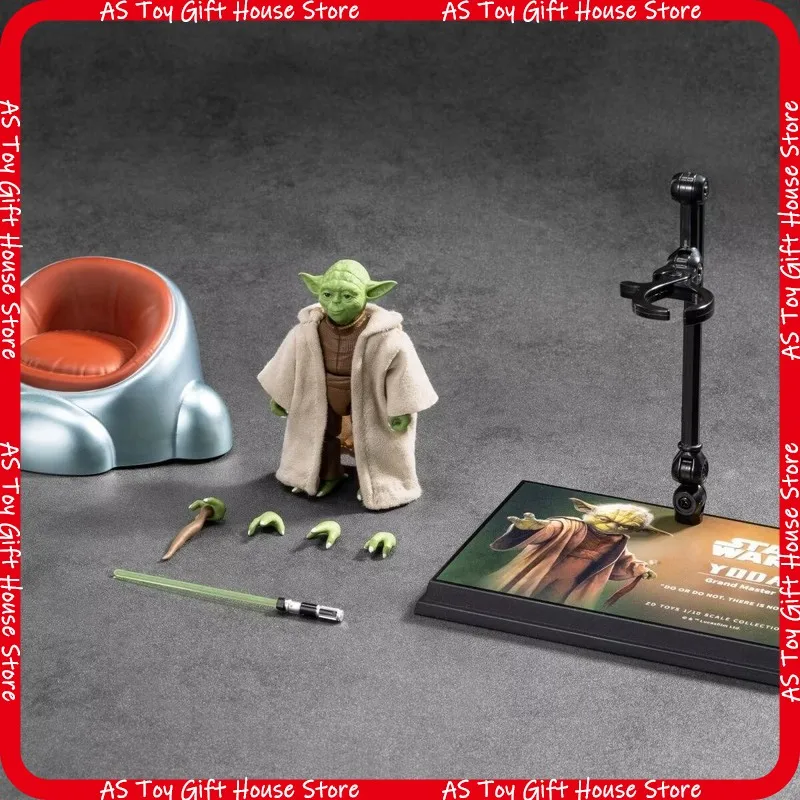 ZDTDS Star Wars Yoda Movable Joint Action Figure Collectible Model Desktop Decoration Toy Adult Fans Collection Gift - view 6