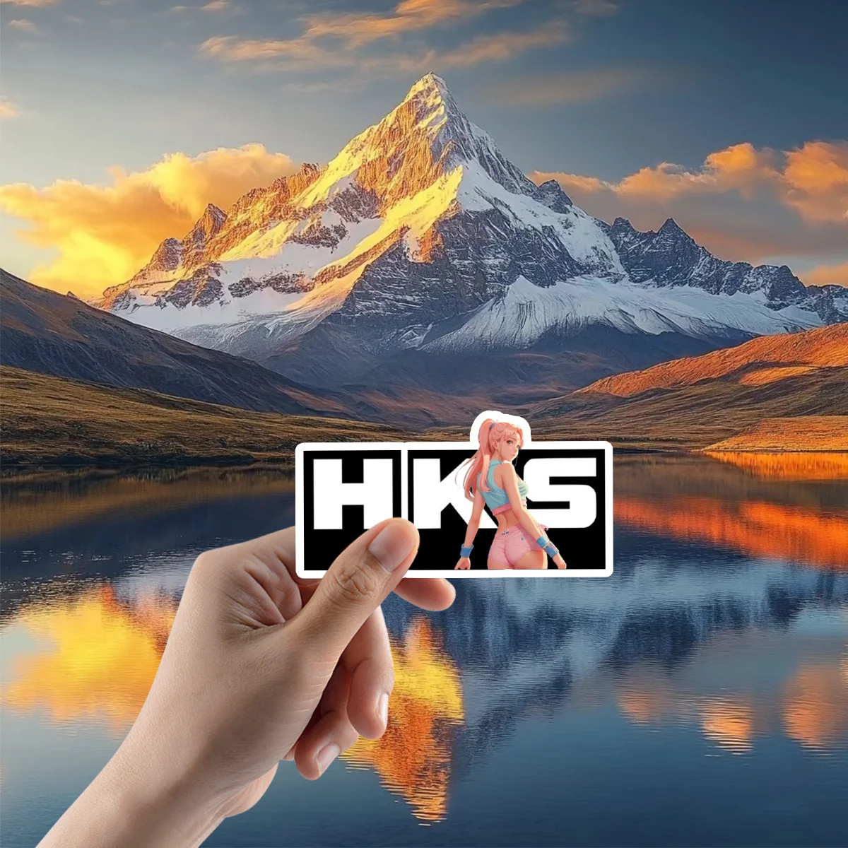 4PCS/SET Unique Hks… - image