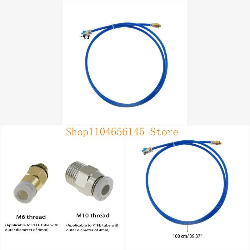 

5ASD 1 -метровый прямой пневматический разъем PTFE TUBE FITTION