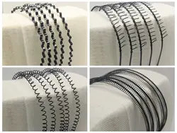 5 Fashion Unisex Headbands Wave Hair Band Metal Wire Black Hoop Hair Accessories