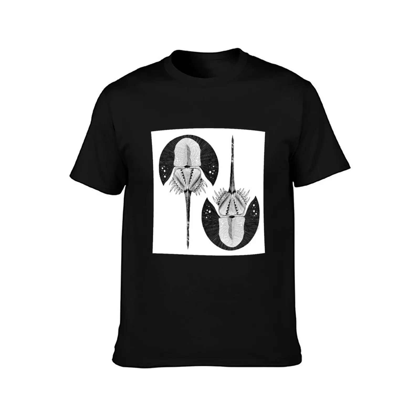 Horseshoe crabs T-Shirt Functional Casual Short Sleeve Tee T-Shirt