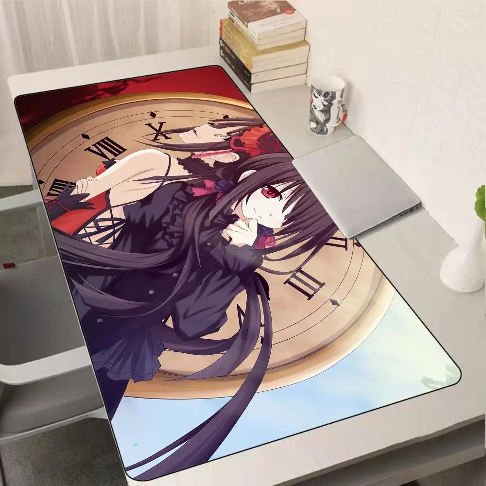 

Anime Tokisaki Kurumi Mouse Pad Xxl Gaming Accessories Computer Offices Desk Mat Large Keyboard Pc Gamer 900x400 Mousepad
