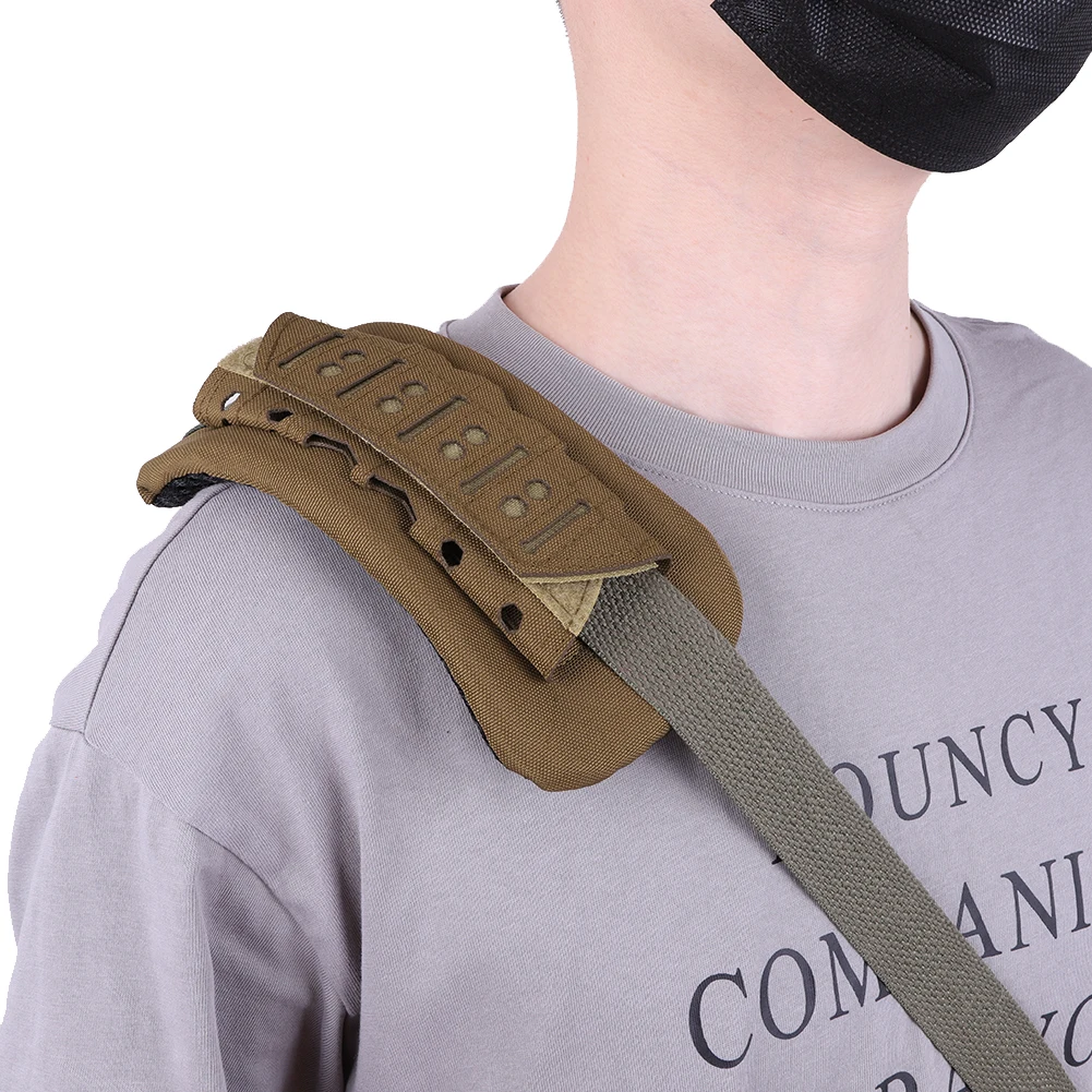 

Tactical Vest Shoulder Pad Mesh Shoulder Cushion Pad Laser Cutting Backpack Shoulder Pad Breathable for Backpack Vest