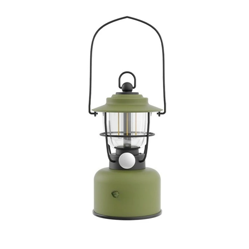 

Retro outdoor light lighting camping ambient light long battery life charging hanging light portable picnic