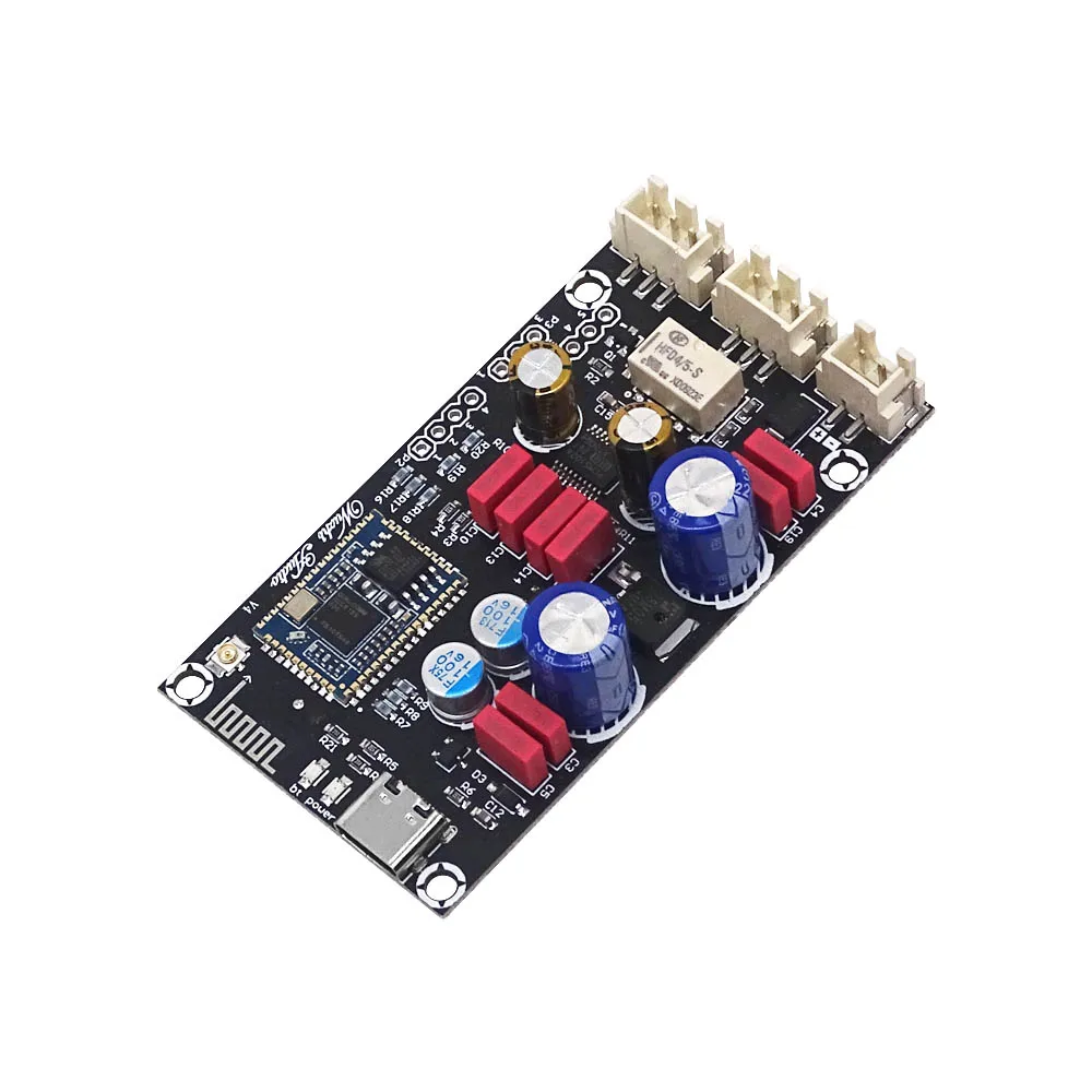 DC8-32V ZK-QCC Qualcomm QCC5125 QCC3034 Bluetooth 5.1 Lossless Decoder Board APTX LDAC Audiophile Onboard Antenna Decoder