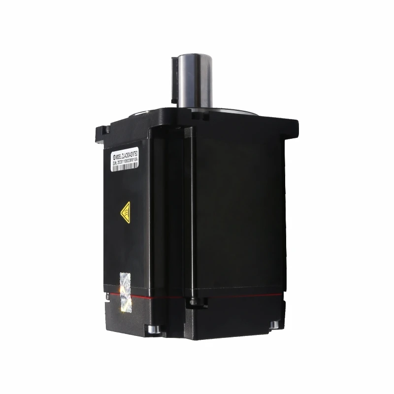 3 Phase 33 80mm 48V 750W 2.38N.m 3000RPM 19.5A Keyway Brushless Dc Servo Motor With 2500-wire Encoder For Robot Arm
