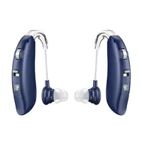 Hot Selling China Cheap Behind The Ear Medical Rechargeable  wireless hearing aid Recargables Deaf Old People Ear Aids