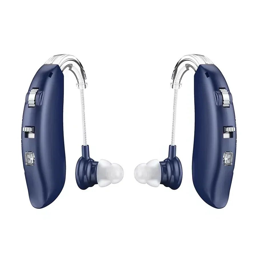 Hot Selling China Cheap Behind The Ear Medical Rechargeable  wireless hearing aid Recargables Deaf Old People Ear Aids