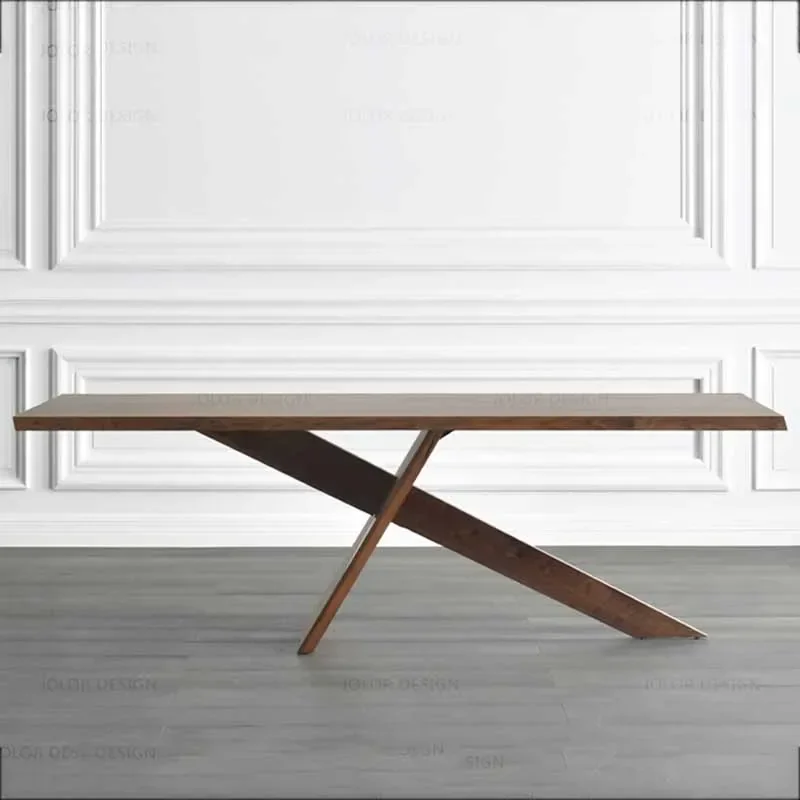 

Funky Floor Dining Table Kitchen Party Living Room Dining Table Coffee Rectangular Nordic Designer Muebles Trendy Furniture