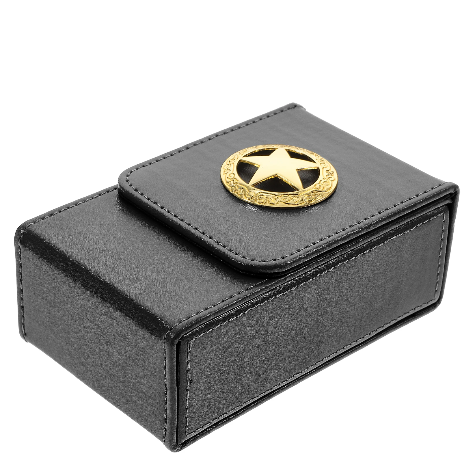 PU Tarot Storage Case Cards Storage Box Large Capacity Card Collection Display Container Portable Keepsake Organizer