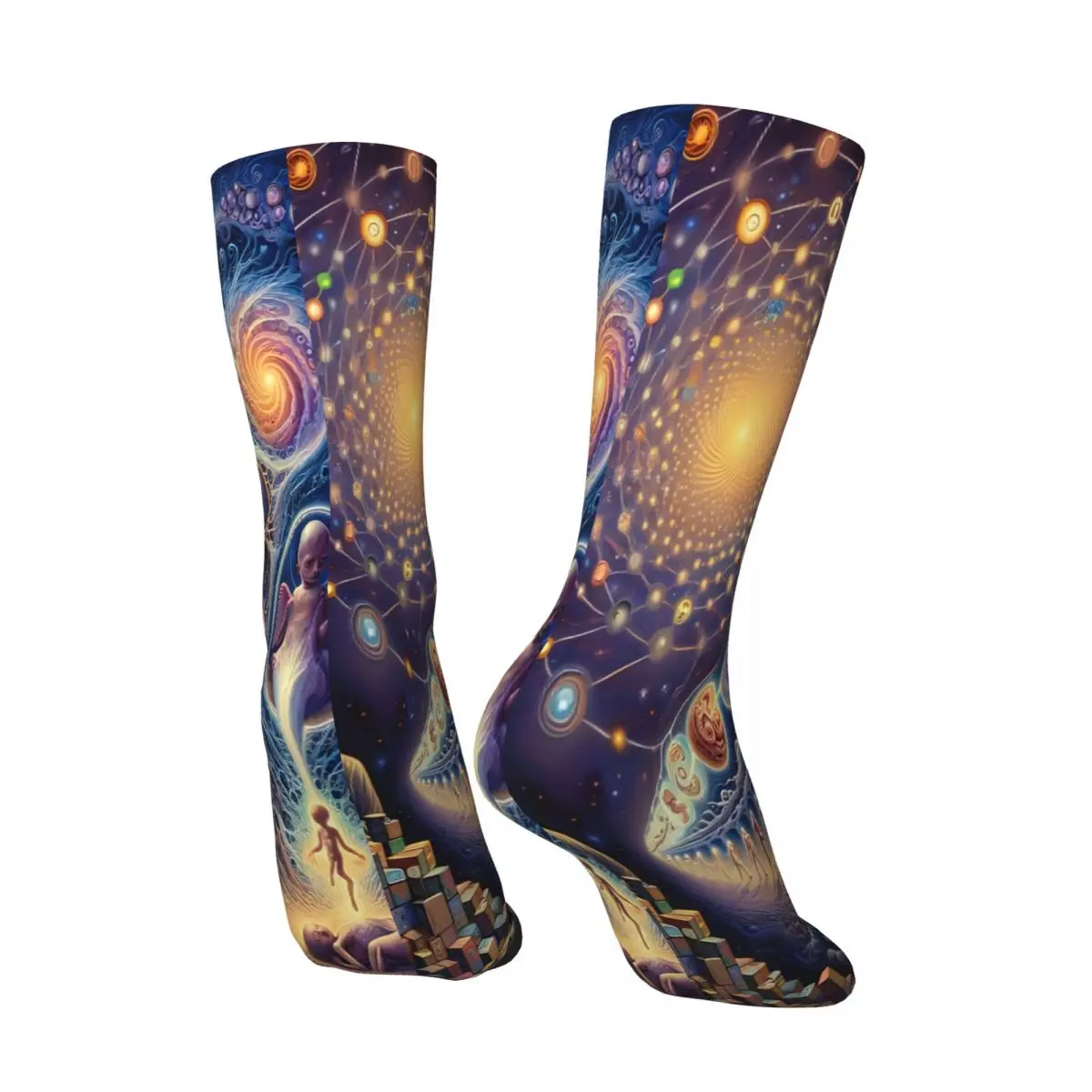 New Life Sock Printed Man Polyester