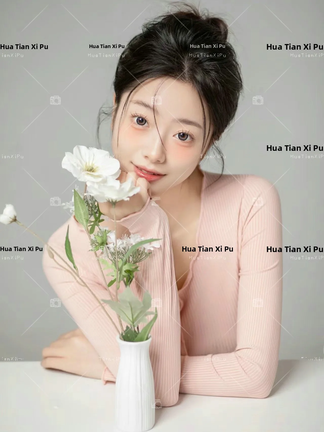 

Нежный и стильный топ для девочек в корейском стиле, милый студийный наряд, новинка, женский этнический костюм