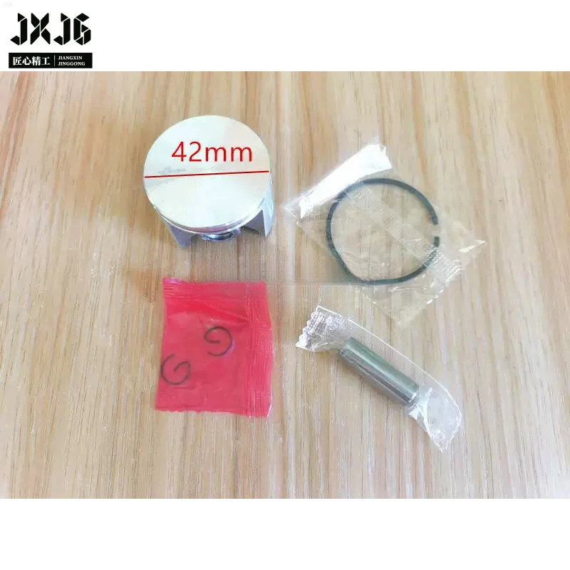 XMSJ Piston Set Piston Assembly Replacement Parts for Makita Dolmar PS-350 PS-351 PS-420 PS-421 PS350 PS351 PS420 PS421 2-Stroke