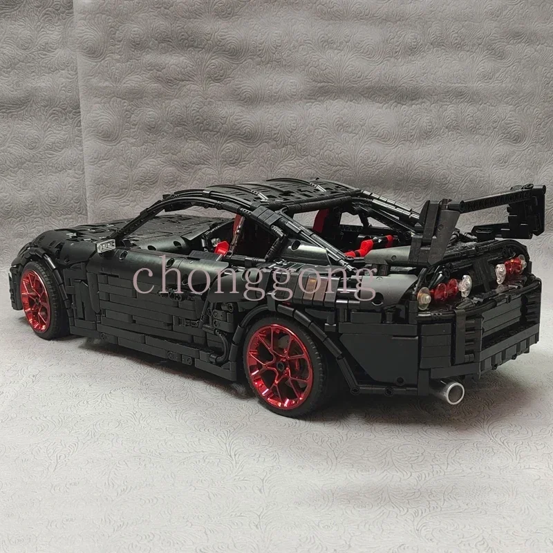 Super Sports Car Model Buiding Kit, creator Block Bricks, Juguetes DIY para niños, regalos de cumpleaños, nuevo, 1:8 escala Supra MK4 [A80]