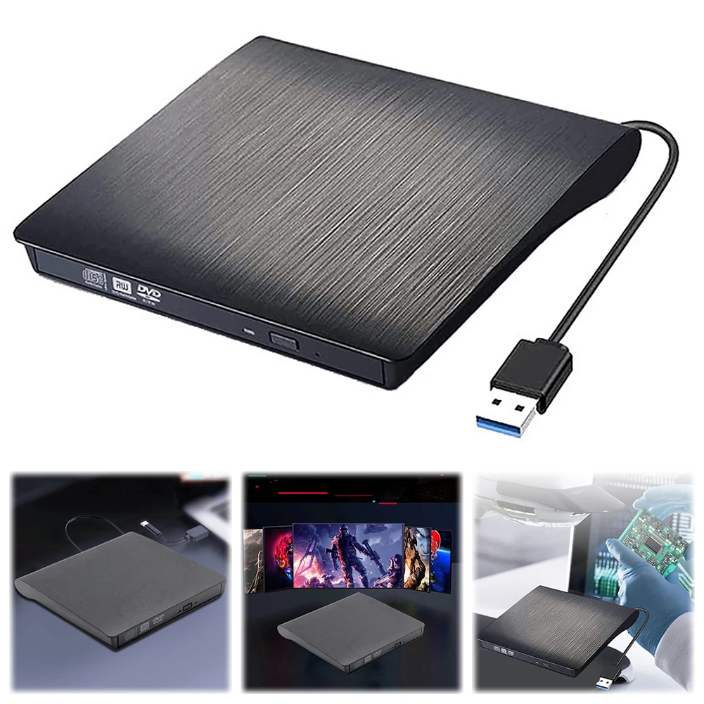 Obudowa USB 3.0/USB 3.0 + Type-C SATA do zewnętrznego napędu optycznego CD ROM ODD 9,5 mm/12,7 mm do laptopa/notebooka
