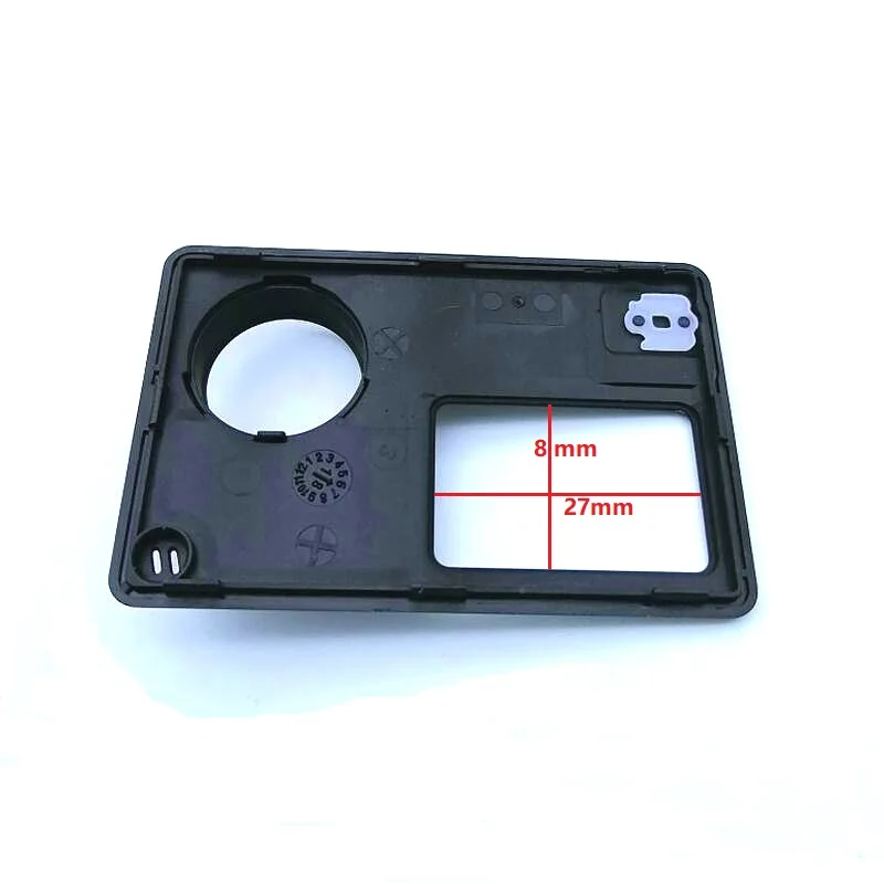 غطاء اللوحة الأمامية غطاء مع خارج الإطار إصلاح أجزاء أسود/أبيض ل SJCAM SJ8 برو/زائد/الهواء الإطار الملحقات الأصلية