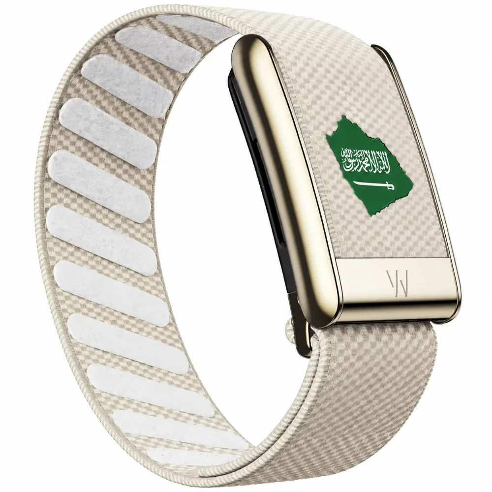 WHOOP 5.0 MG Arabian Map Print Nylon Woven Strap Sport Band Replacement Fitness Wristband Premium Design