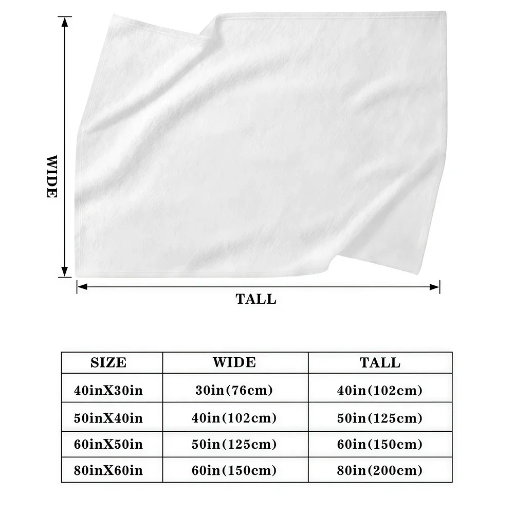 Gothic Dark Aesthetic Blanket Evil Skull Pattern Personalized Throw Blanket Student Dorm Nap Cover Air Conditioning Shawl Blanke