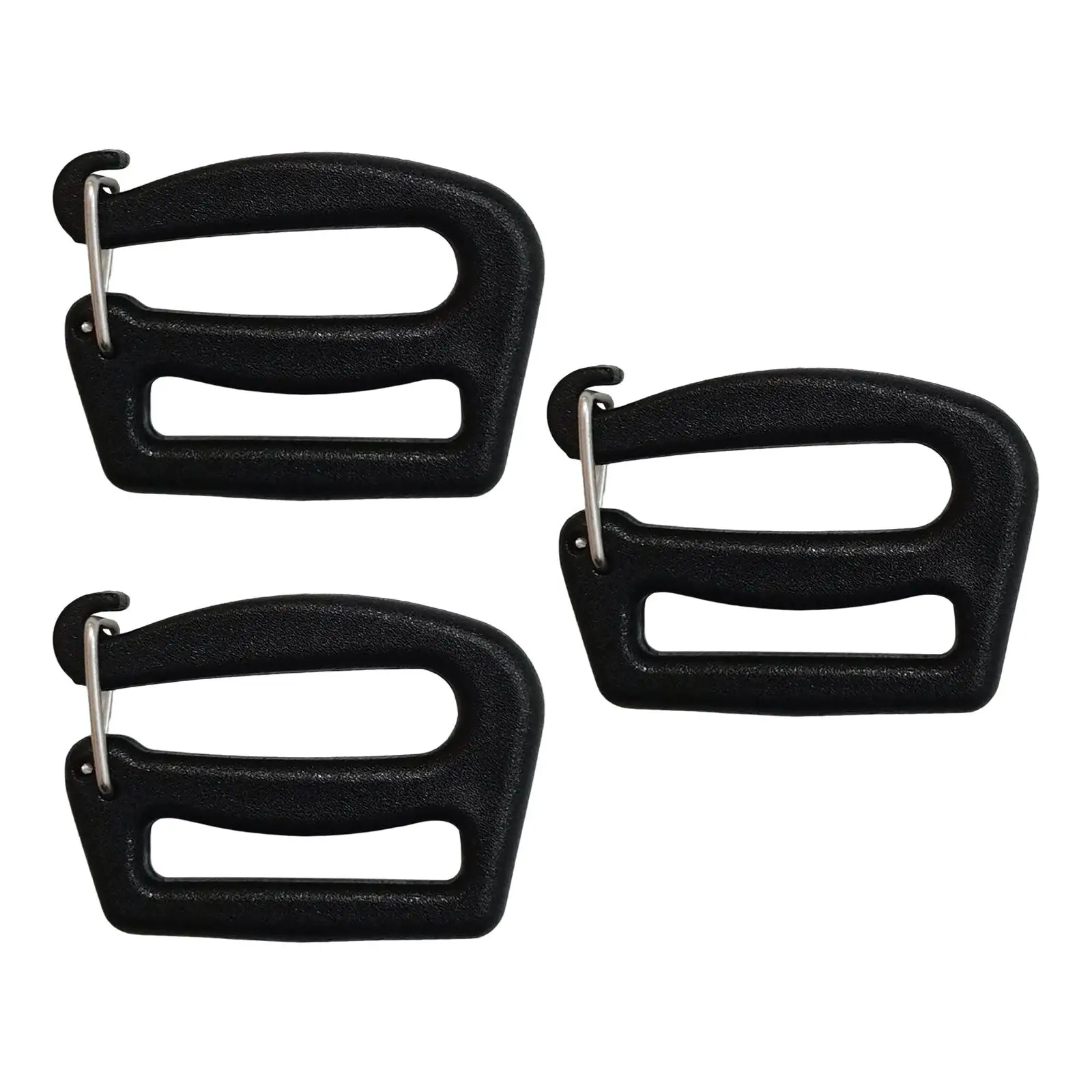 G Hook Webbing Buckles 25mm Quick Release DIY Webbing Connecting Clips Backpack Bag Clips for Hiking Jogging Bag Backpack Strap