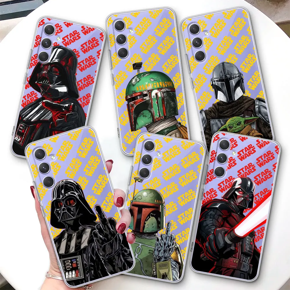 TPU Case for Samsung Galaxy A51 A14 A54 A12 A41 A21s A13 A15 A55 A71 A23 A31 A33 A52 A24 A32 Phone Cover Star Wars Darth Vader