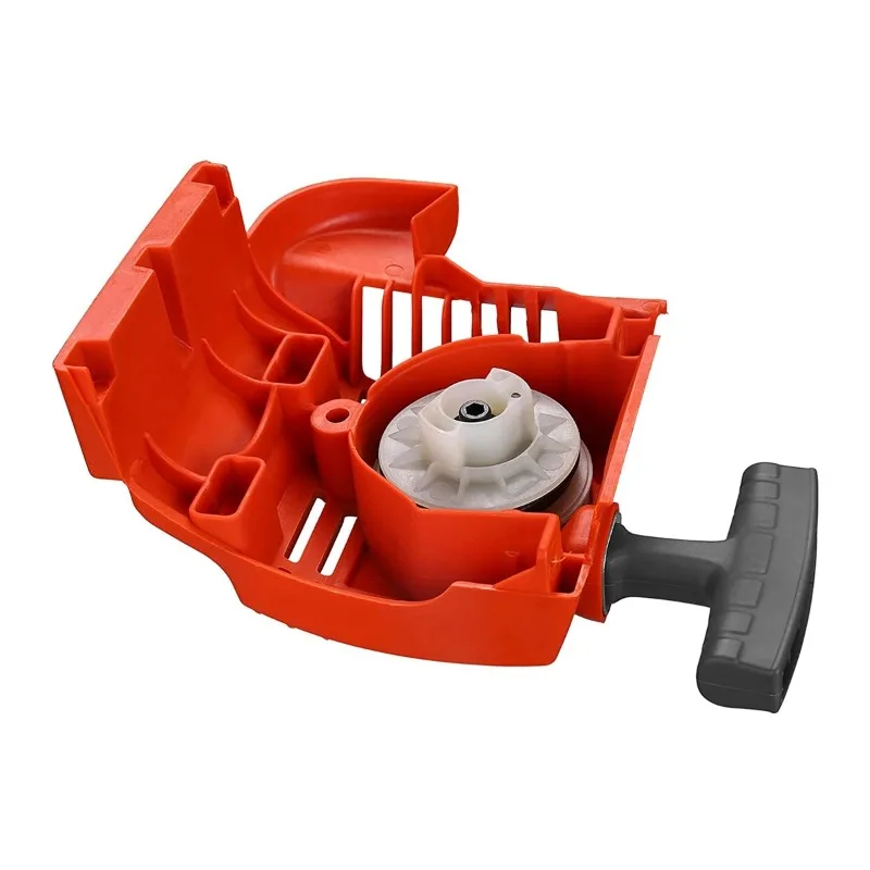 Replacement Hand Pull Starter for Engine, Recoil Start Pulley with Rope for Lawn Mower