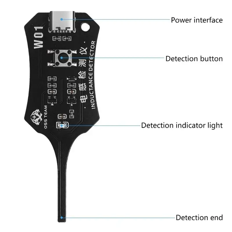 652F Inductance Tester W01 Inductor Detectors Featuring Fast Processing Indicators
