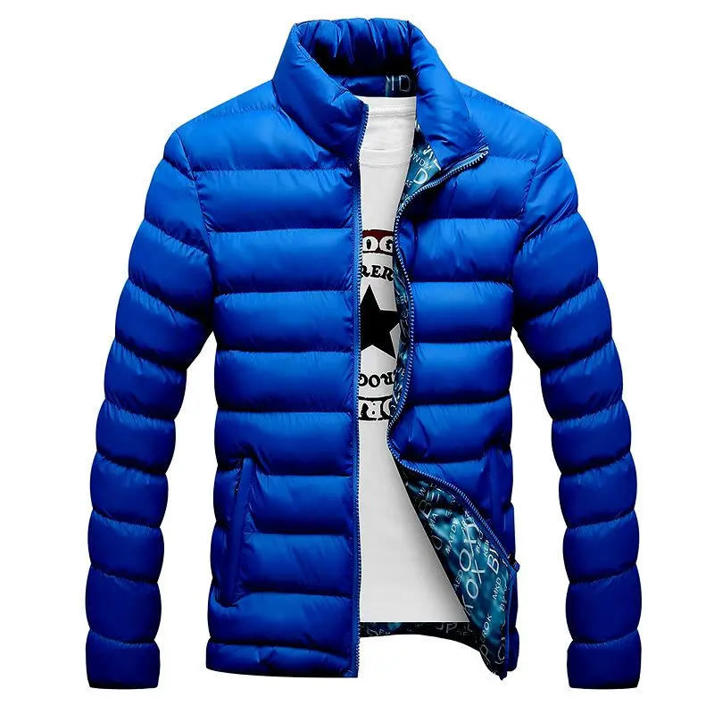 2024 Nieuwe Winterjassen Parka Mannen Herfst Winter Warm Uitloper Merk Slanke Heren Jassen Casual Windjack Gewatteerde Jassen Mannen M-6XL