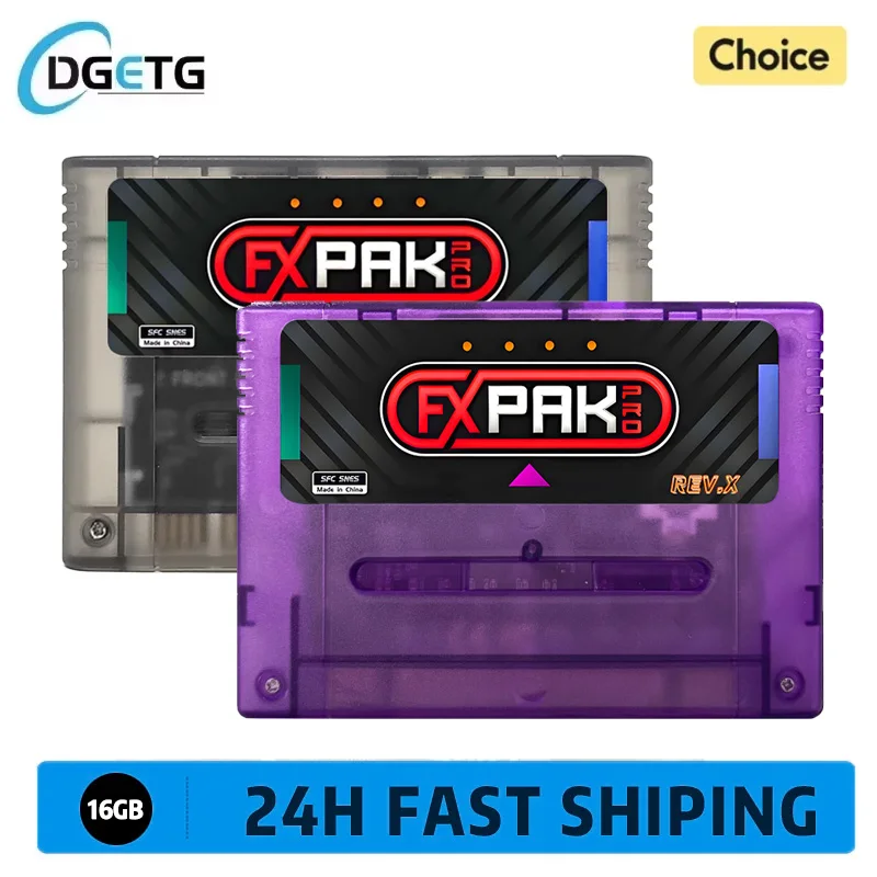SNES FXPAK Pro SD2 simulateur Open Source REV.Z avec carte TF 16G prend en charge 5000 fichiers pour accessoires de Console SFC carte mémoire