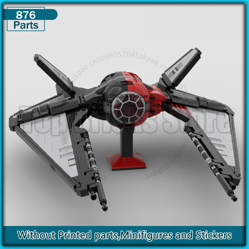 

TIE Stingray Space Battle Movie Moc Building Blocks TIE/sr-fo Starfighter Model Diy Assemble Technology Bricks Toys Xmas Gift