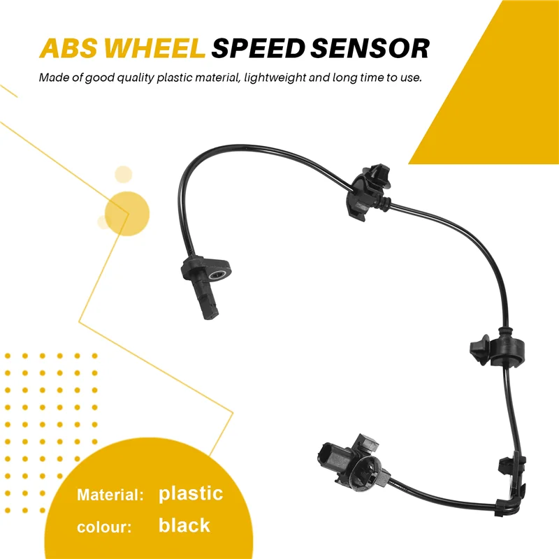 Sensor de velocidad de rueda delantera derecha/izquierda ABS, 2 uds., apto para Honda Civic 2006-2011 57450-SNA-003 57455-SNA-003-AU62