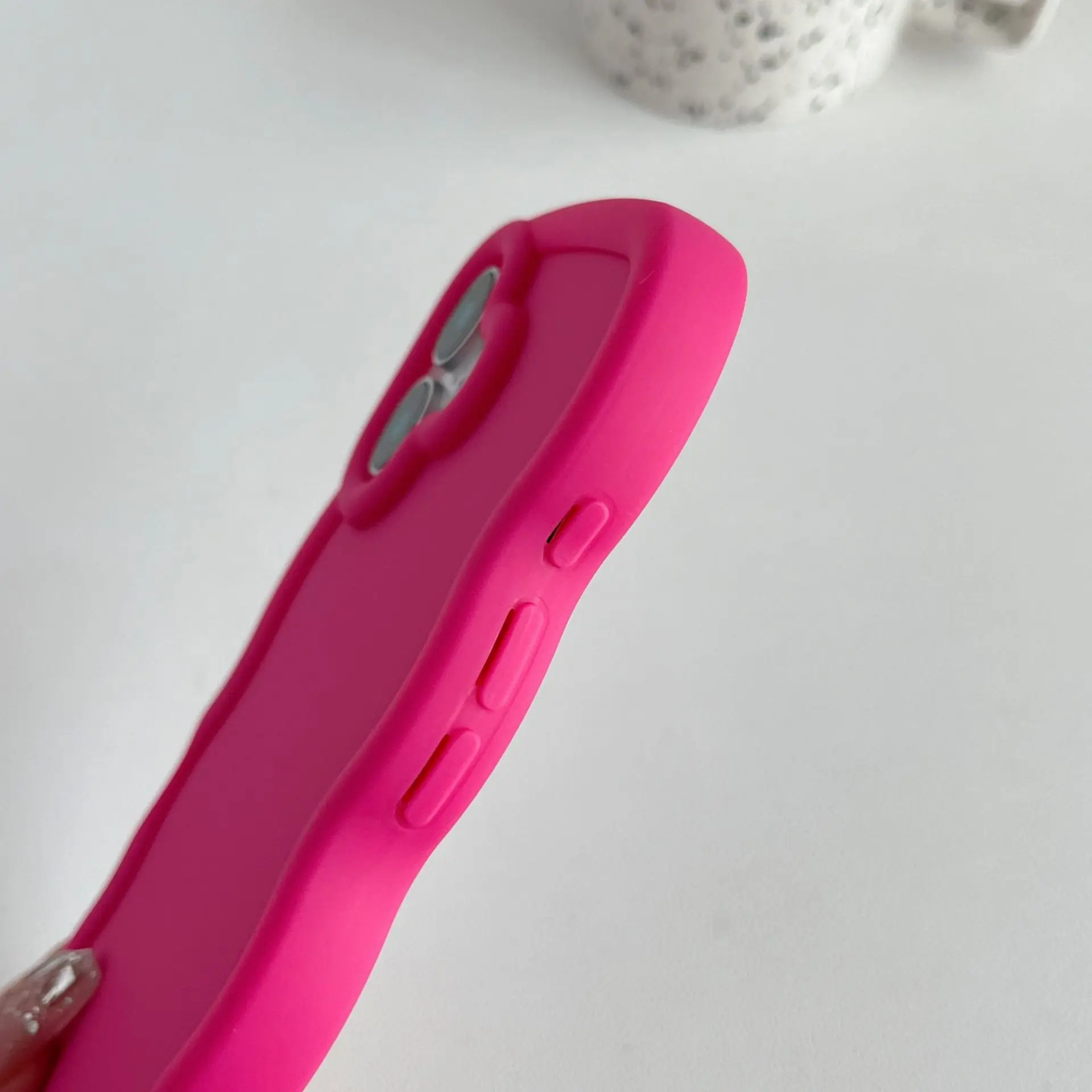 Wave Pattern Cases for iphone 16 Pro Max 16 Plus Macaron Phone Case