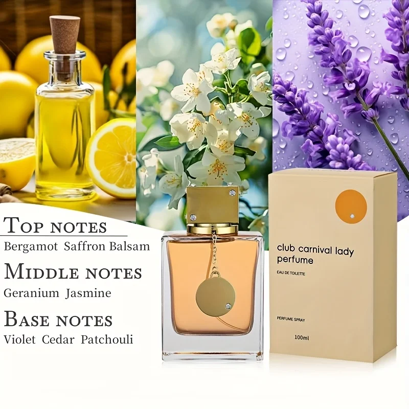 

Women's Perfume, a luxurious Eau de Cologne spray with a rich and long-lasting fragrance