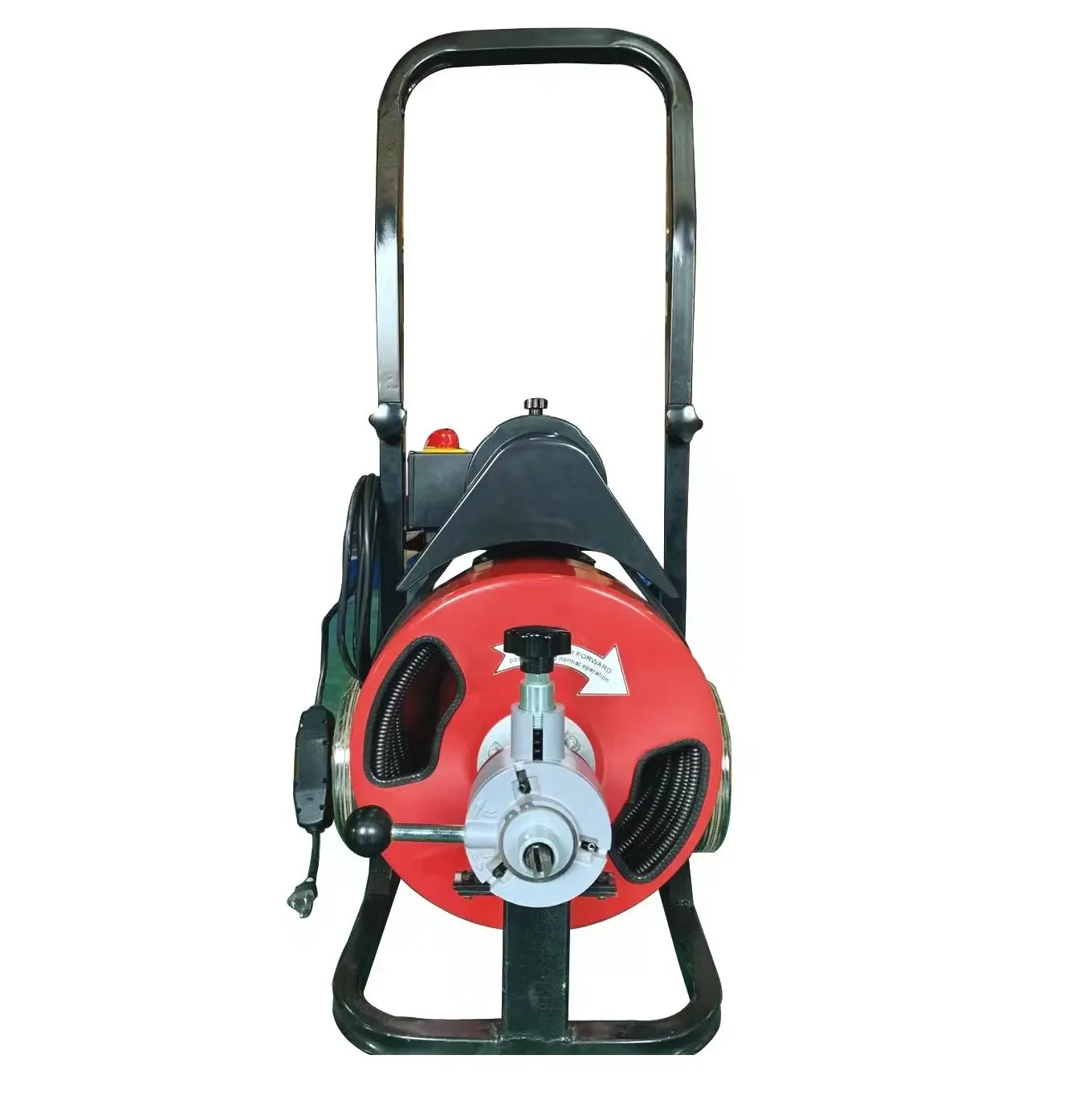 Electric High-Pressure Pipe Cleaning Machine Unclogging and Drainage Pipe Cleaner Auto-Feed Sewer Snake Drain Cleaner