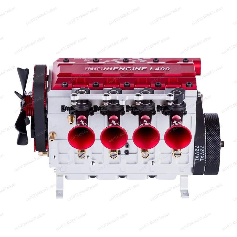 FS-L400 14cc Inline Four-Cylinder Water Cooled Engine Model for RC Car Ship
