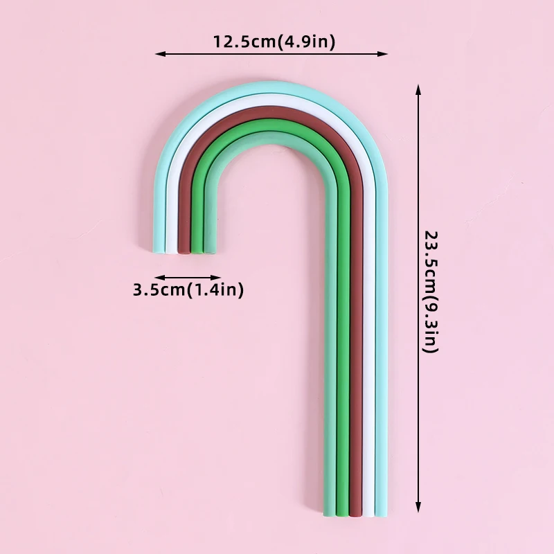 Regenbogen-Kuchenaufsatz, buntes Regenbogen-Thema, Kuchendekorationszubehör für Jungen oder Mädchen, Geburtstagsfeier und Hochzeit, Babyparty-Dekoration – Detail 17
