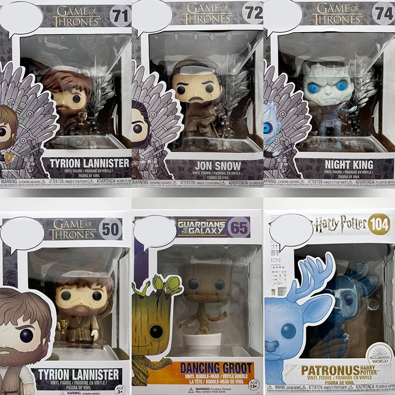 Figura de Anime Tyrion Lannister/ Daenerys   Night King Cosplay figuras de adorno de vinilo juguete regalo de Año Nuevo