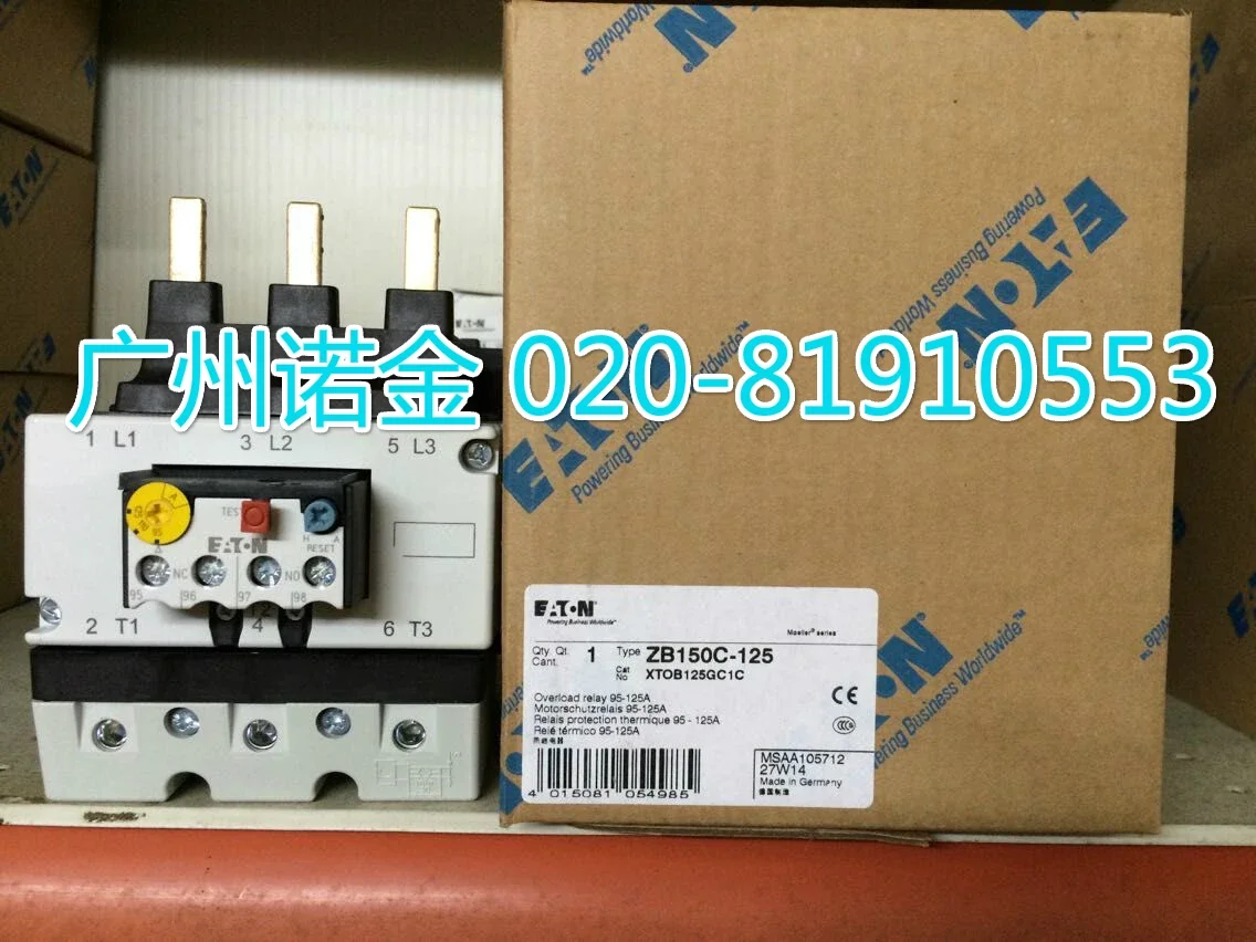 

EATON ZB150C-125 95--125A 100% new and original