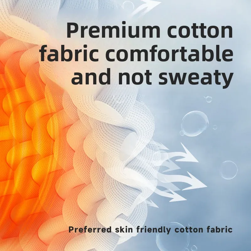 قناع عين USB ساخن 2025 - تحكم ذكي في درجة الحرارة من القطن للنوم