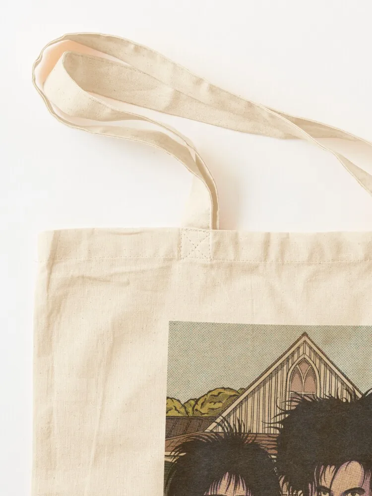 الإنجليزية القوطية حمل حقيبة قماش حمل حقيبة حقائب اليد صديقة للبيئة أكياس التسوق قابلة للطي #3