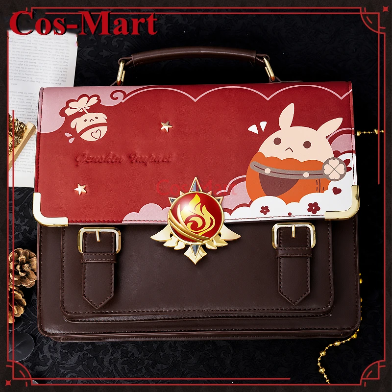 

Fashion Messenger Bag Itabag Game Cos-Mart Genshin Impact Klee Bag Cosplay Theme Impression Pack Daily Preppy Commuter Backpack