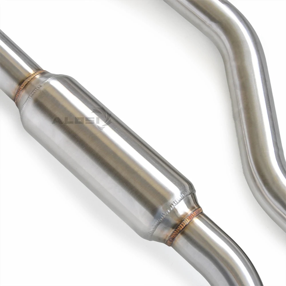 عادم لمازدا MX5 2.0T NC 2005-2015 عادم مرنان القسم الأوسط ss304 عالي الأداء #3