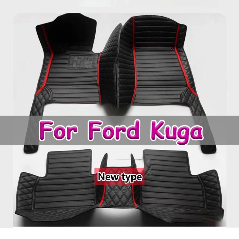 

Custom Car Floor Mat for Ford Kuga 2019-2023 Mustang 2015-2023 Equator 2021-2023 Interior Accessories Artificial Leather