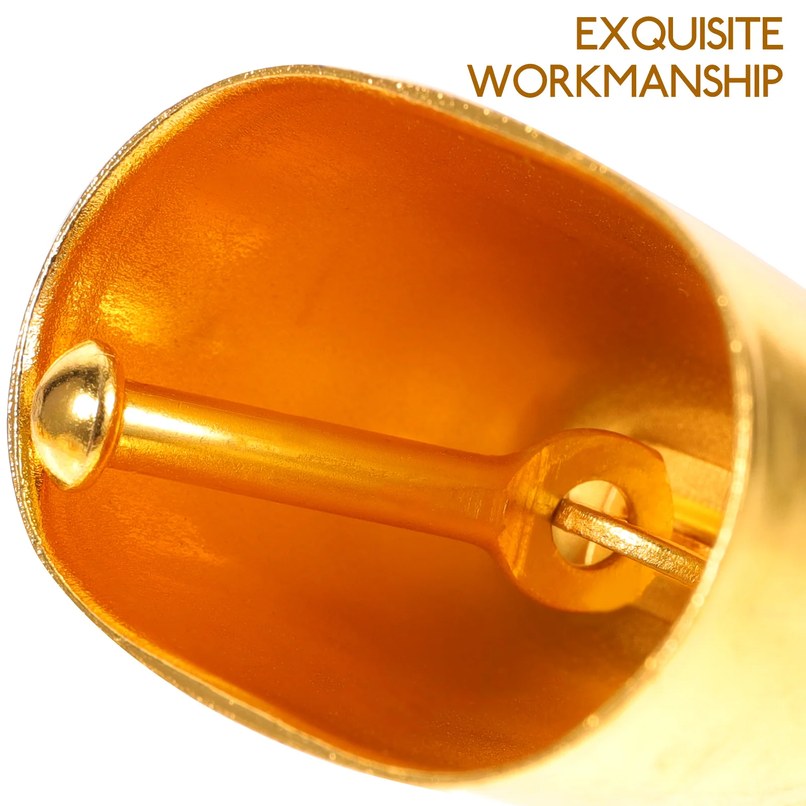 10 قطعة أجراس البقرة المعدنية خفيفة الوزن خمر الماشية زخرفة جرس بصوت عال ل الماشية مزرعة الحيوان مكافحة خسر جرس معلق الماشية