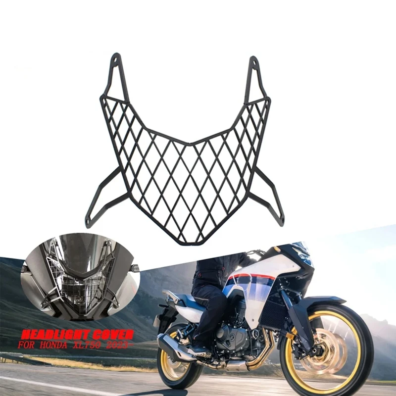 Motorcycle Headlight Guard Head Light Grill Cover Protector For HONDA XL750 TRANSALP 2023- TRANSALP XL 750