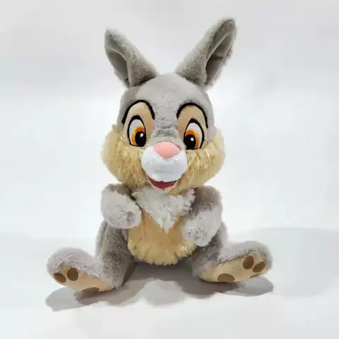 Cute Small 20cm Thumper Plush Toys Anime Bambi's Friend 7.87" Gray Bunny Thumper Rabbit Plush Dolls Stuffed Toys Gifts for Kids